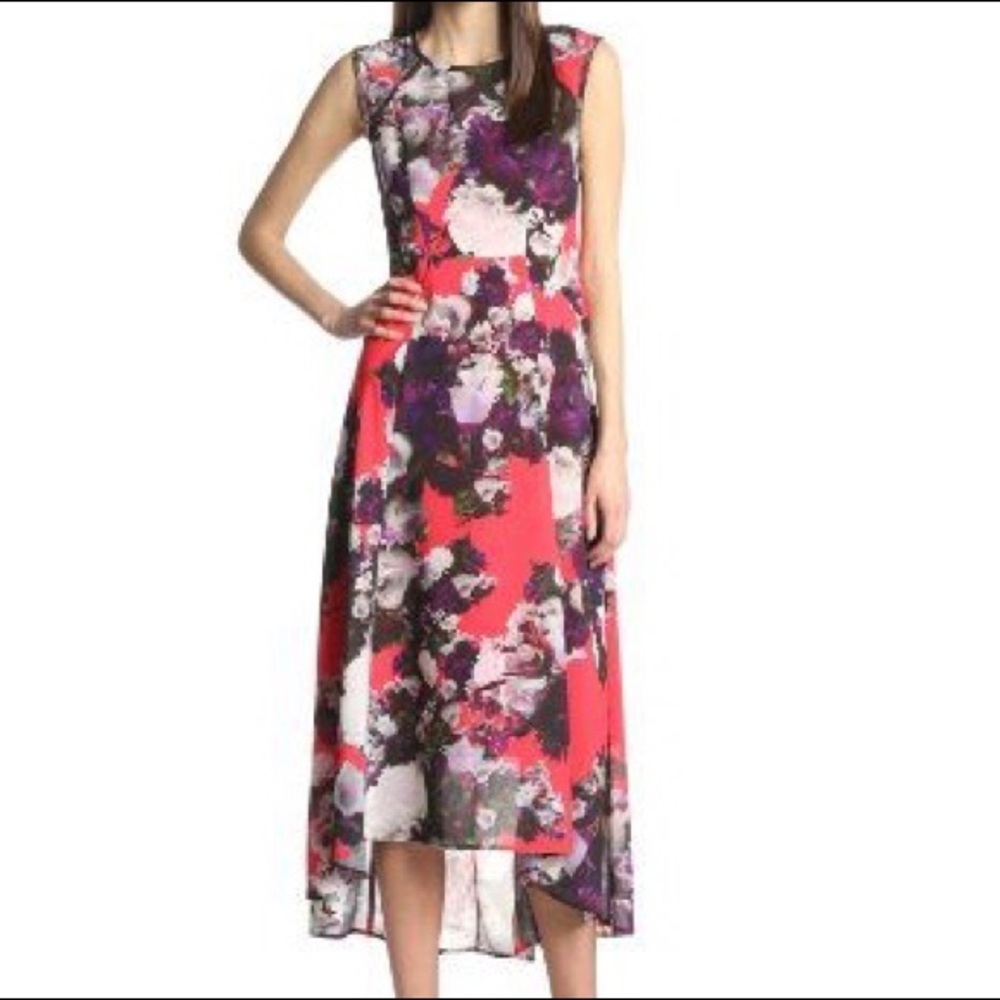 Nanette Lepore Floral Midi Dress